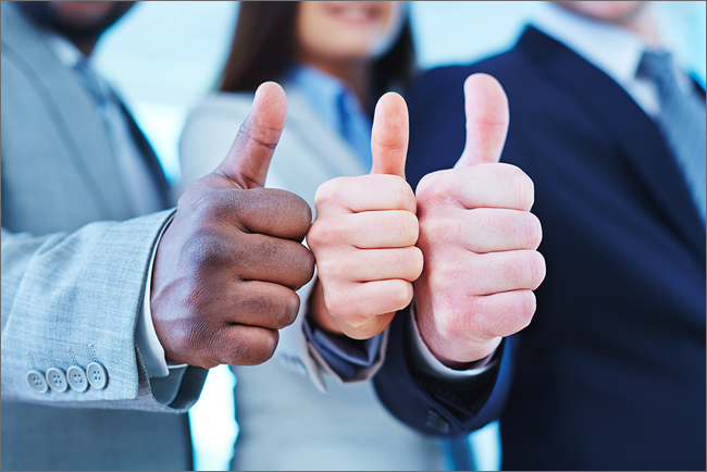 Temporary accounting professionals give a thumbs up to their profession