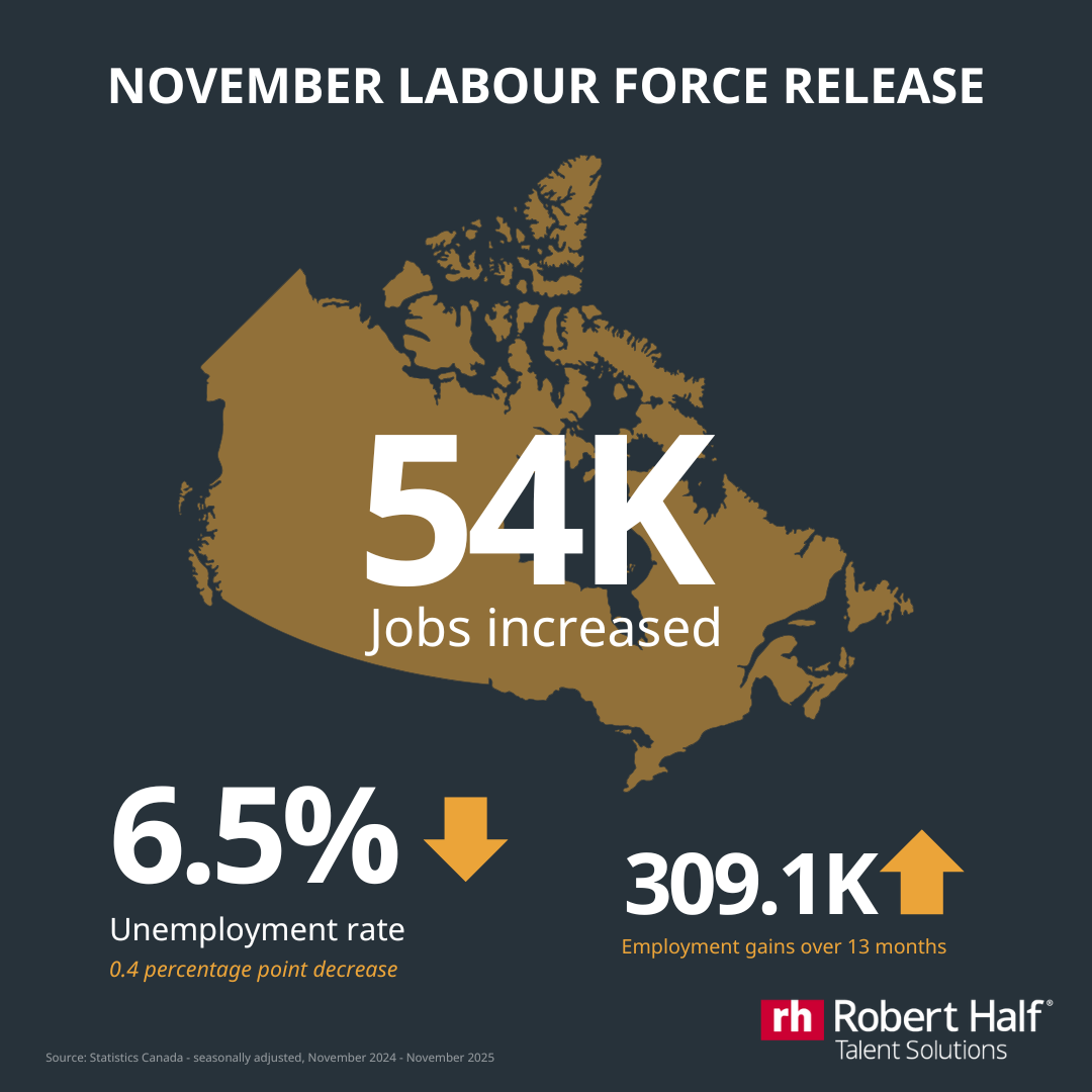 November Labour Force Survey Release Infographic