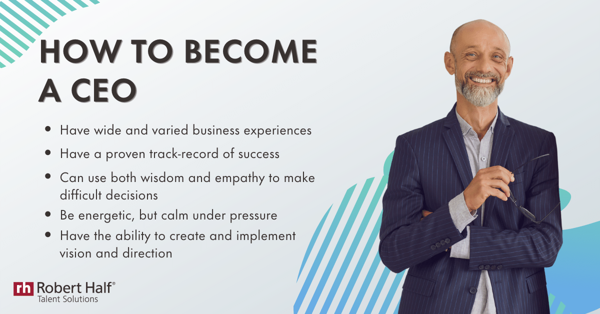 How to become a CEO UK