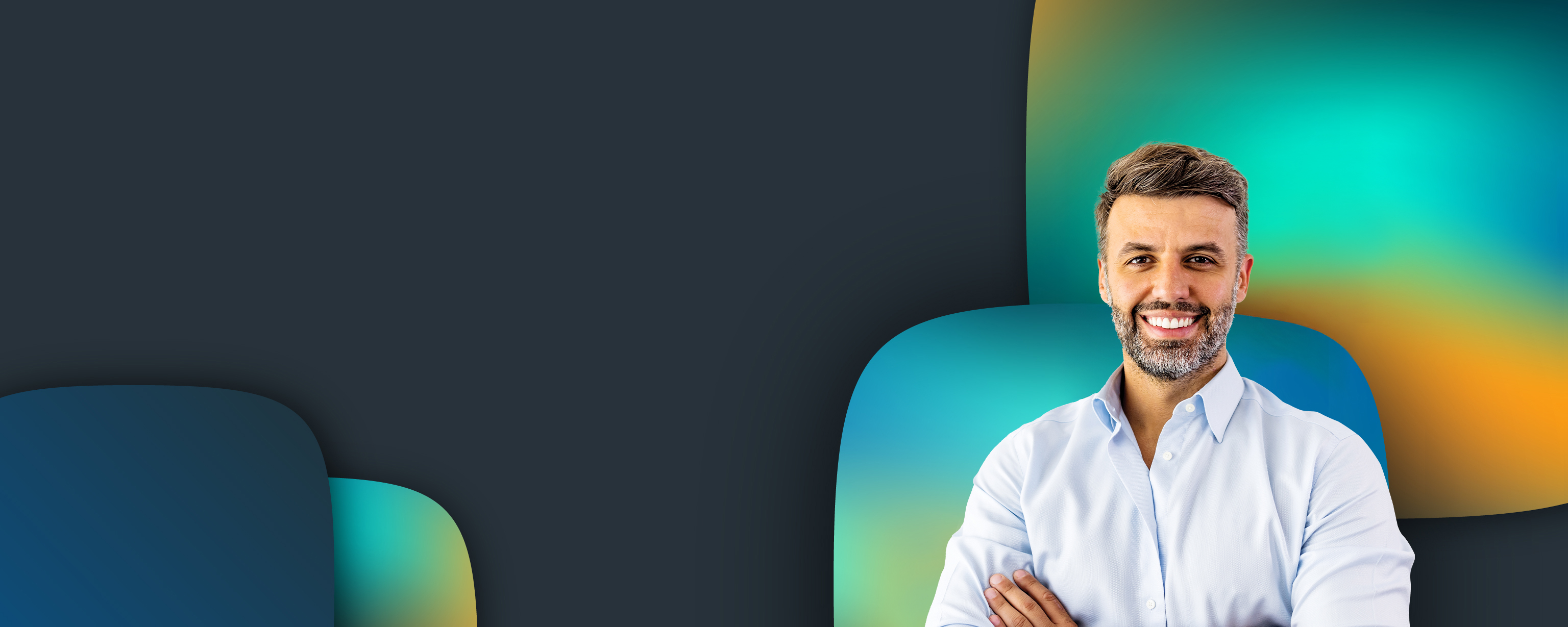 Banner graphic with smiling employee reviewing the 2026 canada salary guide
